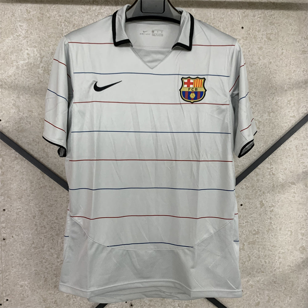 Ronaldinho Barcelona Away Kit 2003 Retro