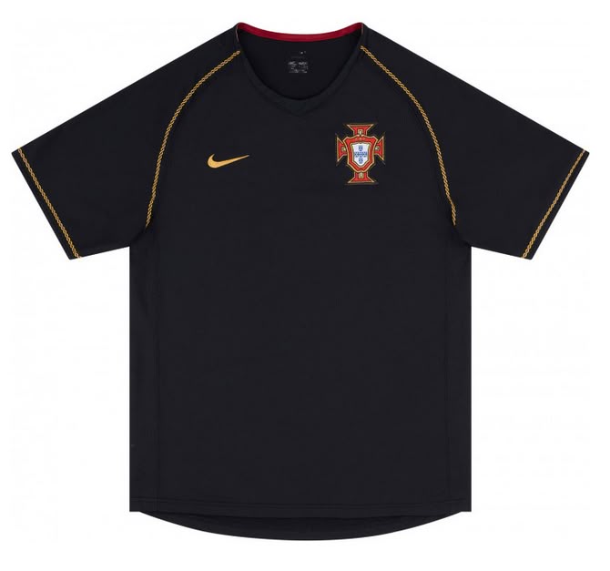 Ronaldo 17 Portugal Away Kit 2006 Retro