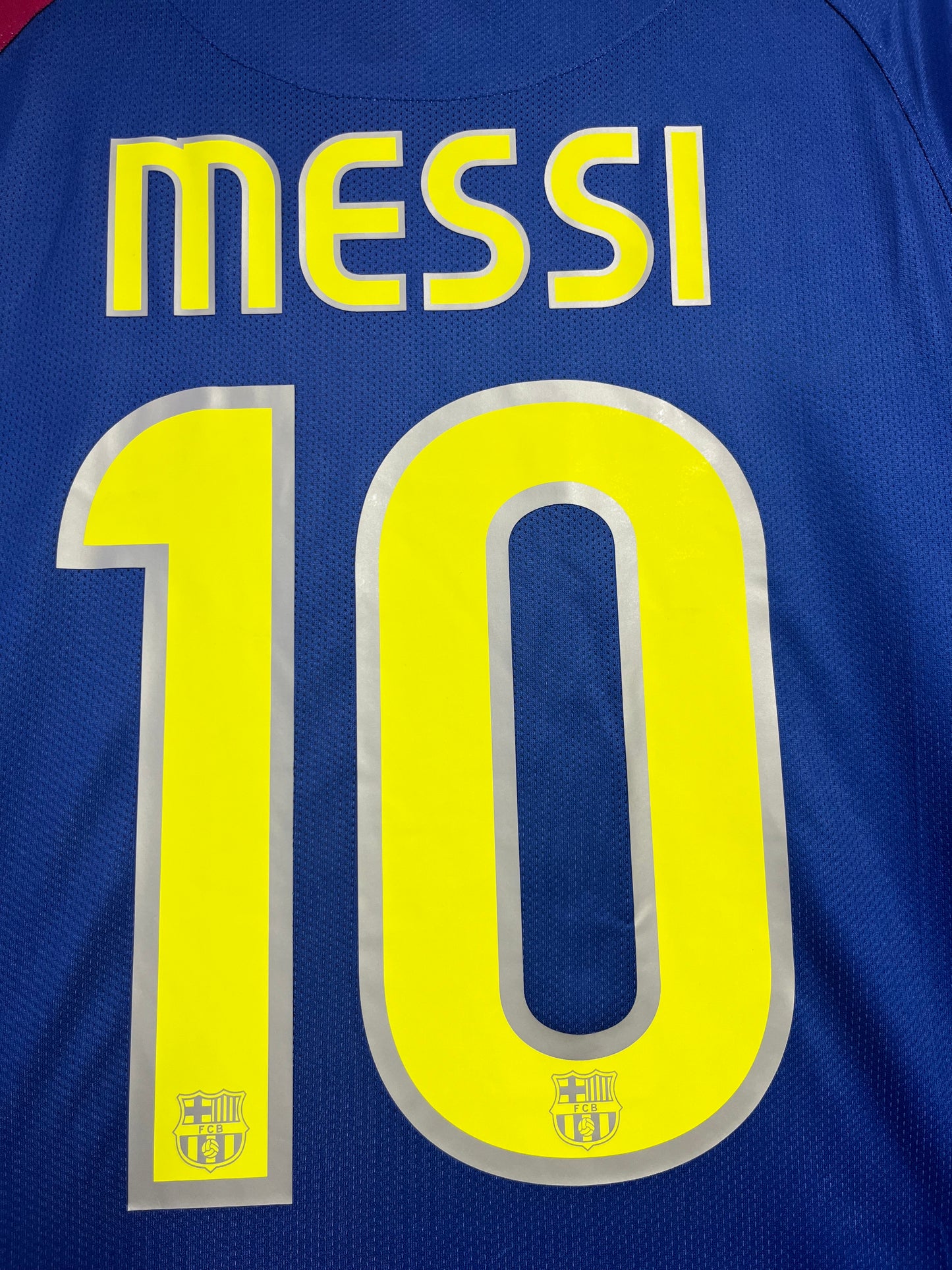Messi Barcelona Home kit 2008/09 Retro avec logo champions league