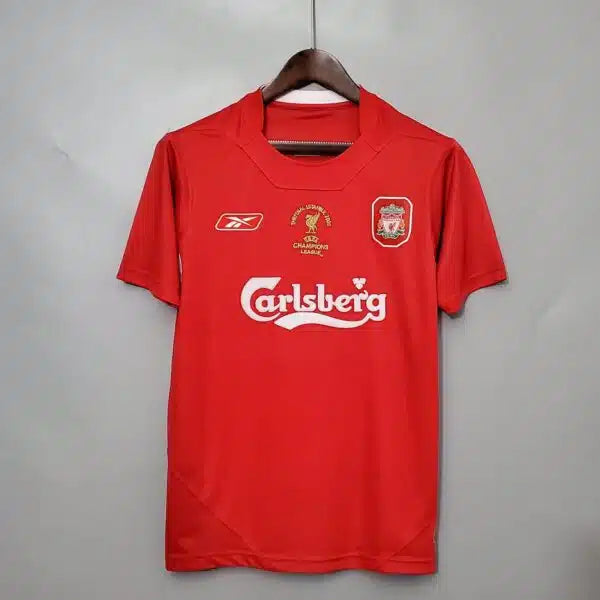 Gerrard Liverpool 2004/05 Home Kit Retro