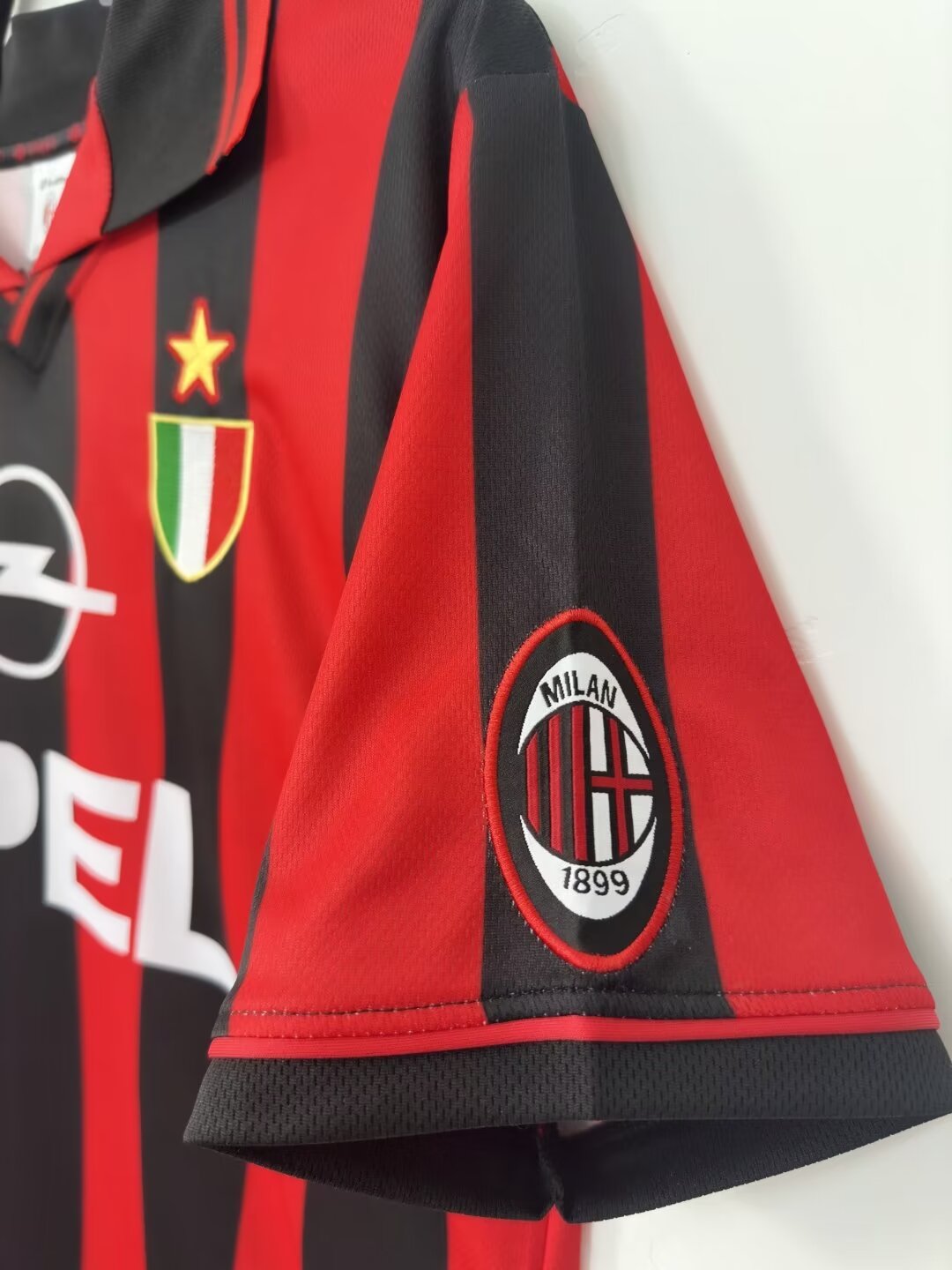 Maldini Milan Home Kit 1996/97 Retro