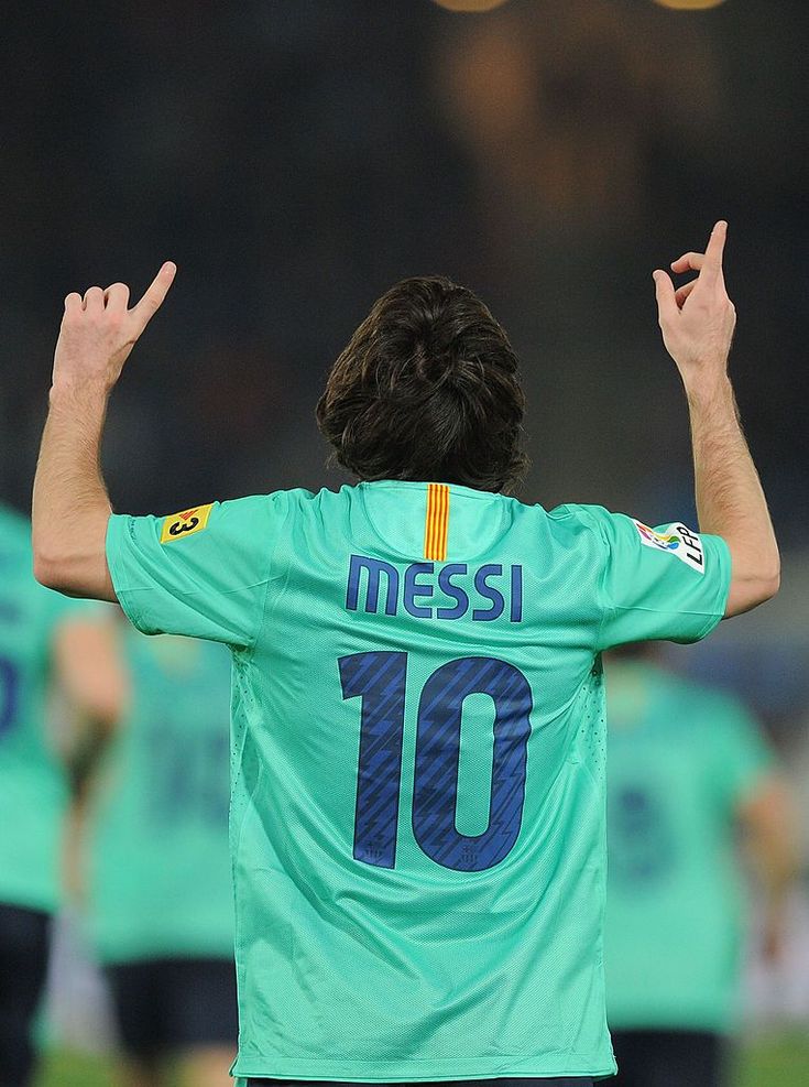 Messi Barcelona Away Kit 2010/11 Retro
