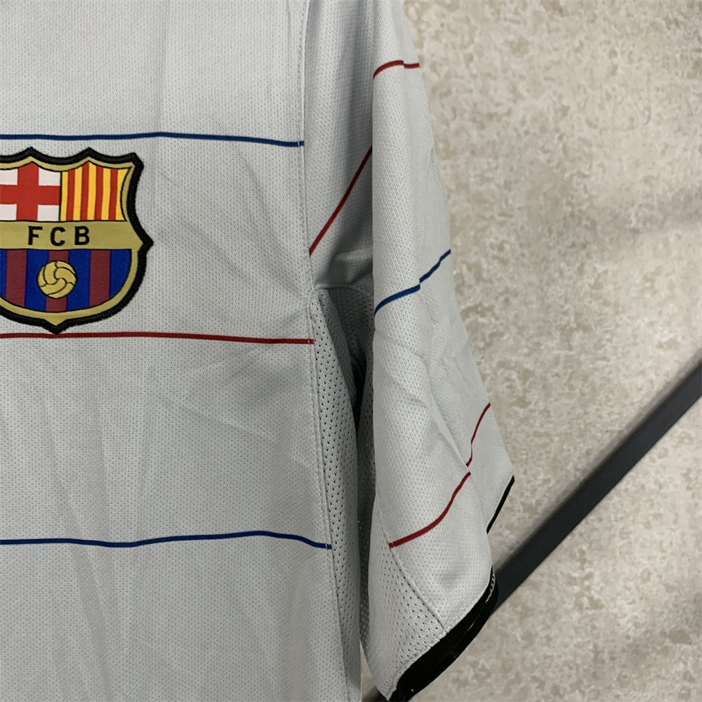 Ronaldinho Barcelona Away Kit 2003 Retro