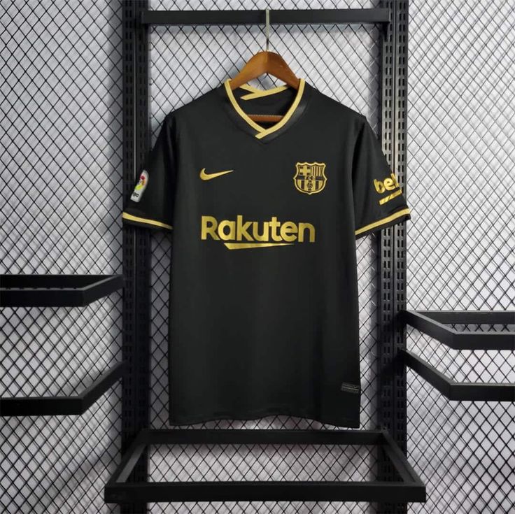 Messi Barcelona 2020/21 Away Kit Retro