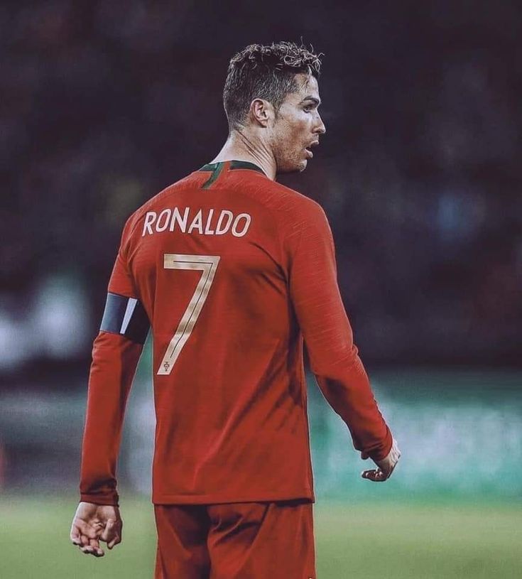 Ronaldo Portugal Home Kit 2018 LONG SLEEVE Retro