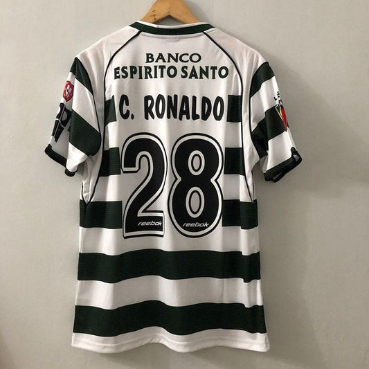 Ronaldo Sporting Home 2002/2003 Retro