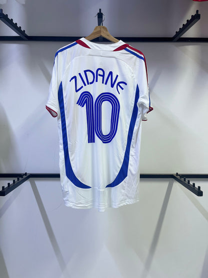 Zidane France Away Kit 2006 Retro