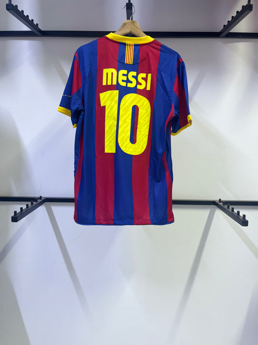 Messi Barcelona Home Kit 2010/11 Retro