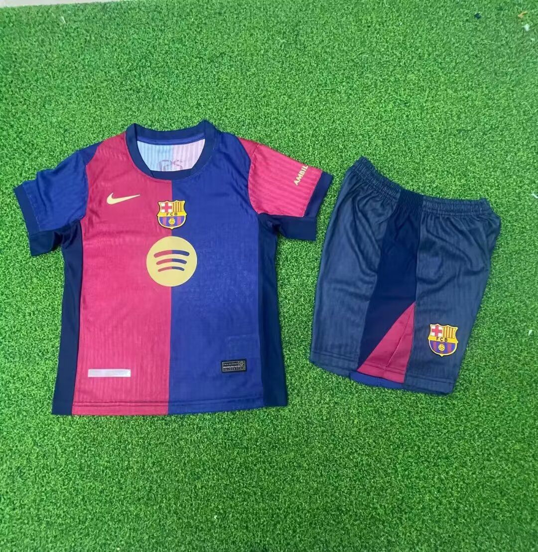 Barcelona Home Kids Kit 24/25