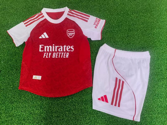 Arsenal Home Kids Kit 2025/26