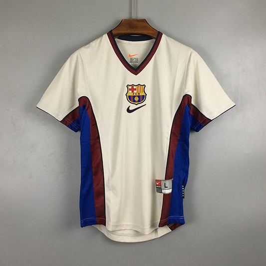 Rivaldo Barcelona Away Kit 98/99 Retro